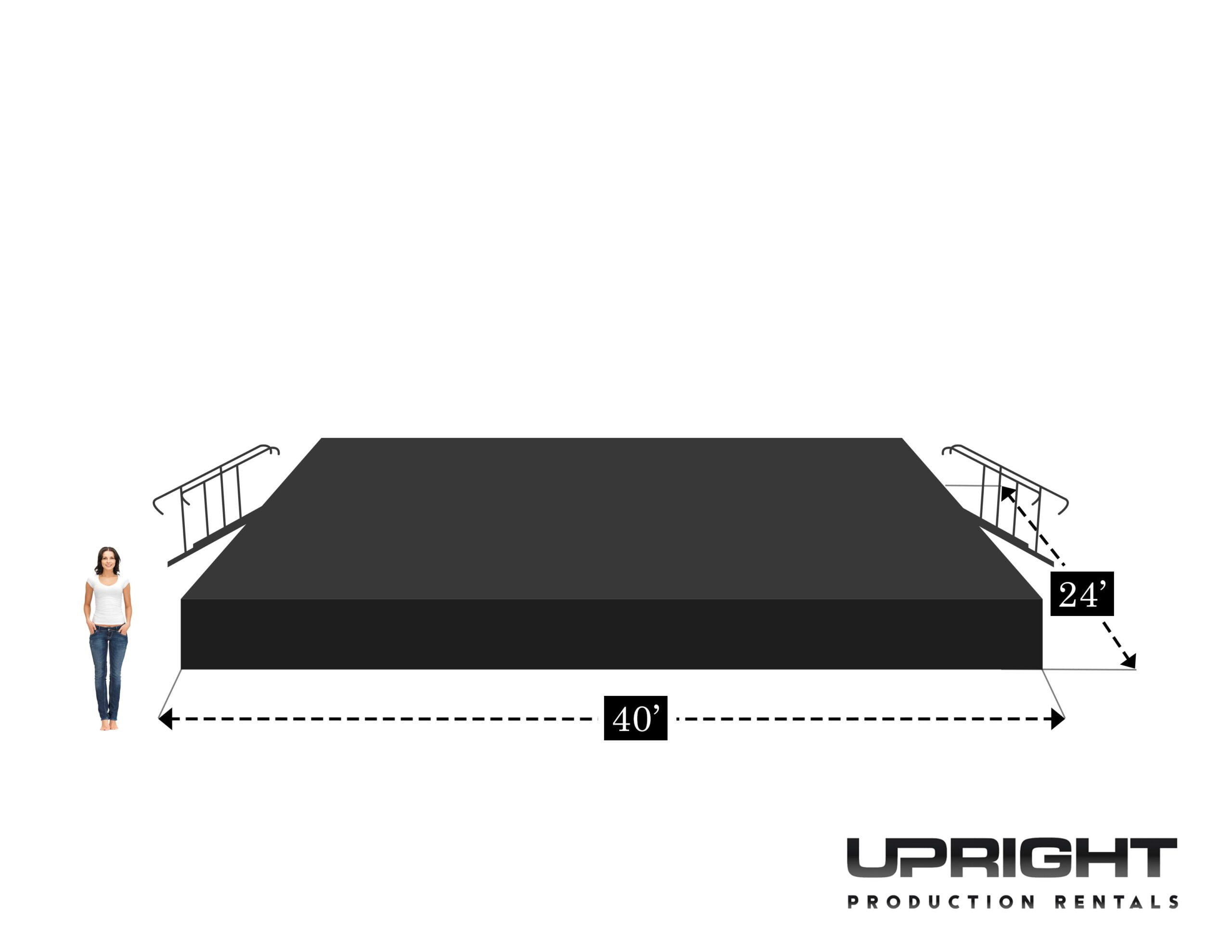 24x40 Portable Stage