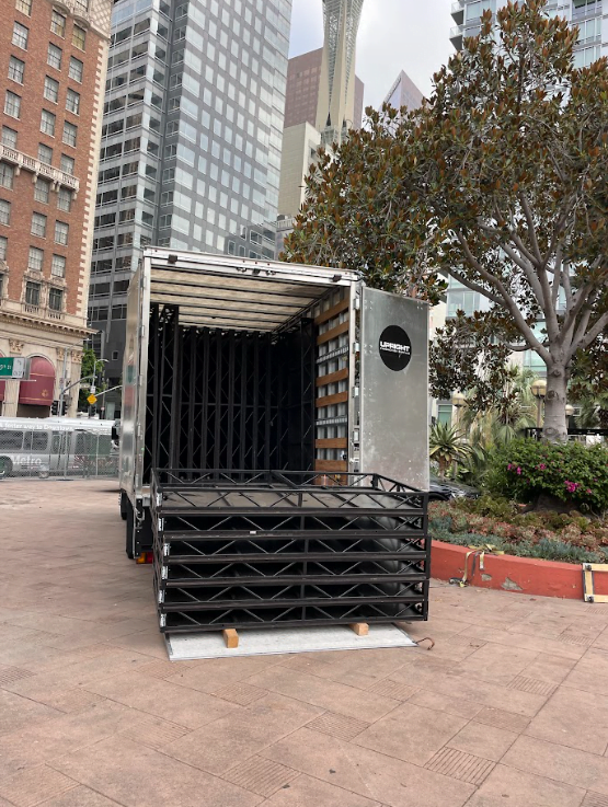 Rent a 32x64 portable stage