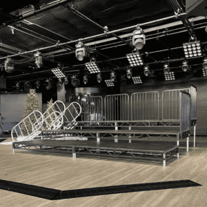Bleachers stages