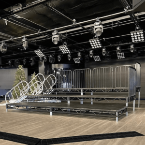 Bleachers stages