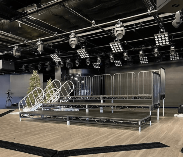 Bleachers stages